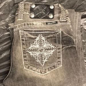 Miss me faded black jeans